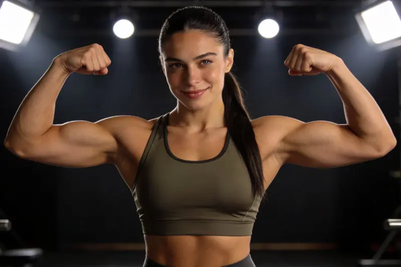 Luvina Kaelo IFBB Pro Bikini athlete — aesthetic physique and stoic philosophy